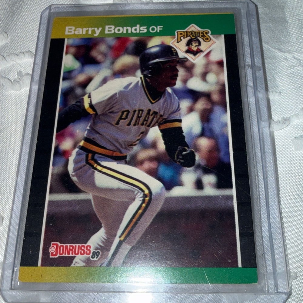 Barry Bonds Rookie Baseball Card - Picture 3 of 3